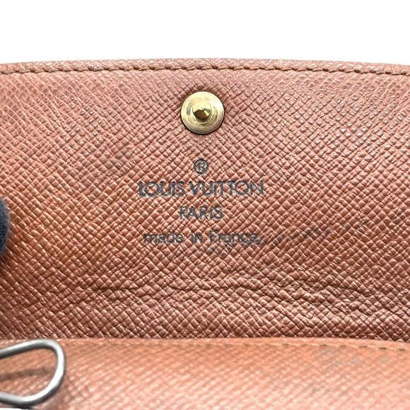 Louis Vuitton 6 Key Holder M62630 Monogram Brown Leather with Gold Hardware, ... - Picture 15 of 16